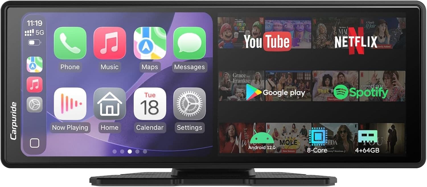 W903Plus Video In-Dash Units w/GPS Rearview Camera W903Plus Wireless CarPlay Kit