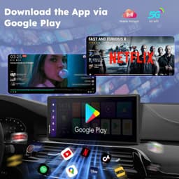 W903Plus Video In-Dash Units w/GPS Rearview Camera W903Plus Wireless CarPlay Kit gallery image 2