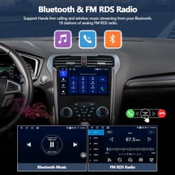 Android 13 Car Stereo Wireless CarPlay Android Auto Ford Fusion 2013-2016 4+64GB gallery image 3
