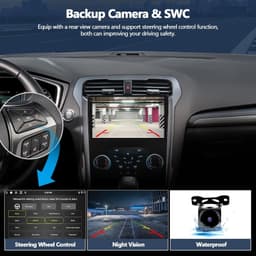 Android 13 Car Stereo Wireless CarPlay Android Auto Ford Fusion 2013-2016 4+64GB gallery image 4