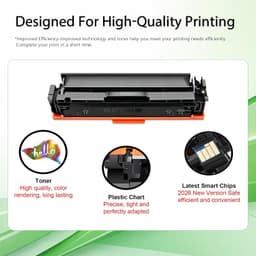 414A Toner Cartridges 4 Pack | MFP M479fdw Replacement for HP 414A 414X Works fo gallery image 4