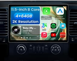 Android 13 Car Stereo Wireless CarPlay Android Auto Chevy Silverado 2007-2013 GM gallery image 1