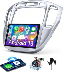 Android 13 Car Stereo Wireless CarPlay Android Auto Toyota Highlander 2000-2007 gallery image 1
