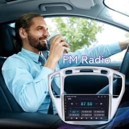 Android 13 Car Stereo Wireless CarPlay Android Auto Toyota Highlander 2000-2007 gallery image 4