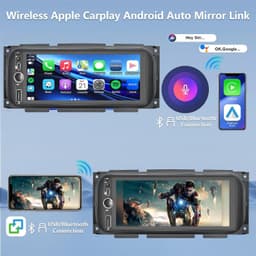 Video In-Dash Units w/GPS 2002 Plug&Play 4+64G Android 15 Car Radio Dodge Ram 15 gallery image 2