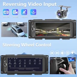 Video In-Dash Units w/GPS 2002 Plug&Play 4+64G Android 15 Car Radio Dodge Ram 15 gallery image 4
