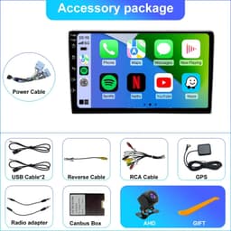 Video In-Dash Units w/GPS 2006 64G Upgrade Android 13 Radio Dodge Ram 1500/2500 gallery image 4