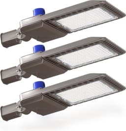 L2115200 Bronze LED Parking Lot Light 200W Light Dusk to Dawn Photocell 28000LM gallery image 1