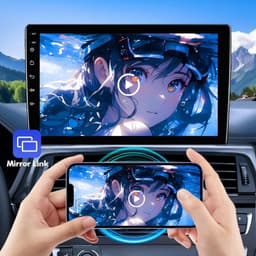 Video In-Dash Units w/GPS SWC 2010 4+64GB 9 Inch Touchscreen Android 14 Car Radi gallery image 4