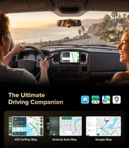 Android 13 Car Stereo Wireless CarPlay Android Auto 07-18 Jeep Wrangler 06-12 Ra gallery image 4