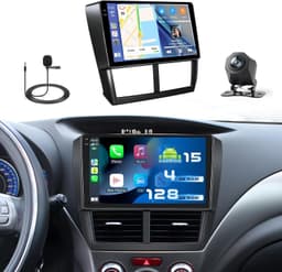 9in Android 13 Car Stereo Wireless CarPlay Android Auto Subaru Forester Impreza gallery image 1