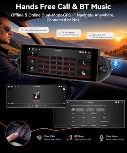 Android 13 Car Stereo Wireless CarPlay Android Auto VW Beetle 2002-2010 Wi-Fi BT gallery image 3