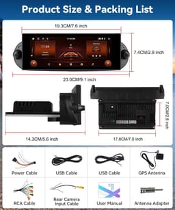 Android 13 Car Stereo Wireless CarPlay Android Auto VW Beetle 2002-2010 Wi-Fi BT gallery image 4