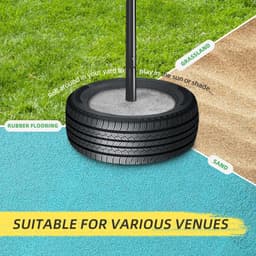 ‎Tetherball Set Tetherball Black Tetherball Set Tetherball Ball and Rope Set Pol gallery image 3