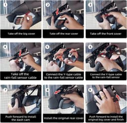 Front 4K Dash Cam for Audi 2019-2026 A4 A6 Q5 Q7 OEM Style 64GB Card gallery image 4