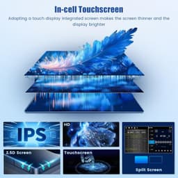 Android 13 Car Stereo Wireless CarPlay Android Auto Toyota Corolla Matrix 2003-2 gallery image 4