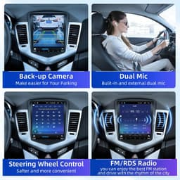 Video In-Dash Units w/GPS 2009 4Core+32GBROM Android 15 Car radio Chevrolet Chev gallery image 3