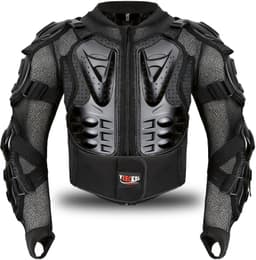 YebcKidsYouthJacket02 Chest Protectors Black Kids Motorcycle Armor Jacket Teenag gallery image 1