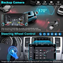 B4U 7 in Car Stereo for Toyota 4Runner 2003-2009 CarPlay Android Auto gallery image 4