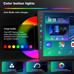Video In-Dash Units w/GPS 2009 Upgrade 9 Inch Android 13 (4Ram 64Rom) 5GWiFi Car gallery image 3