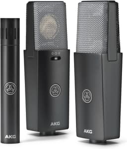 AKG C151 Small Diaphragm Cardioid Condenser XLR Microphone Black gallery image 4