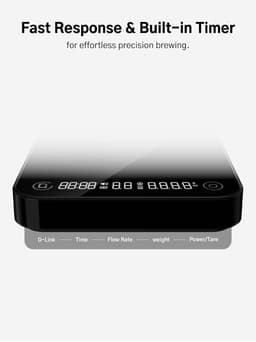 COFFMETER M1 Digital Coffee Scale Timer Flow Rate 0.1g 3kg Rechargeable gallery image 2