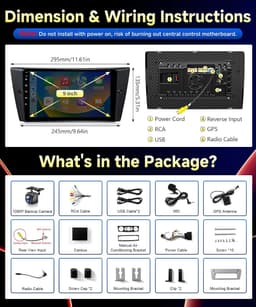 Radio for BMW 328i 325i 335i 05-11 2+32G Video In-Dash Units w/GPS 2G+32G 2005 gallery image 3