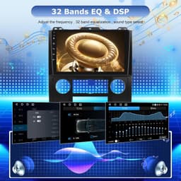 Android 13 Car Stereo Wireless CarPlay Android Auto Ford Escape 2007-2012 Car St gallery image 4