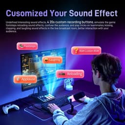 MAONO MaonoCaster G1 NEO Compact Gaming Audio Mixer Interface Black gallery image 2