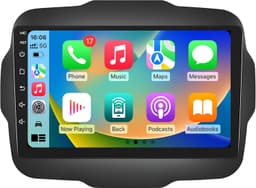 Fortdows Android 15 9in Car Stereo CarPlay Jeep Renegade 2015-2020 2GB+64GB gallery image 1