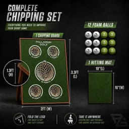 PG Palladium Golf Chipping Game Board Set 12 Balls Green PGC02 gallery image 2