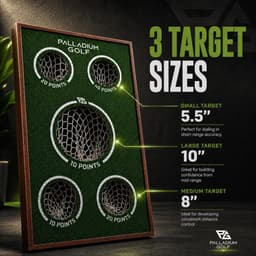 PG Palladium Golf Chipping Game Board Set 12 Balls Green PGC02 gallery image 3