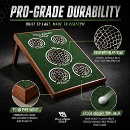 PG Palladium Golf Chipping Game Board Set 12 Balls Green PGC02 gallery image 4