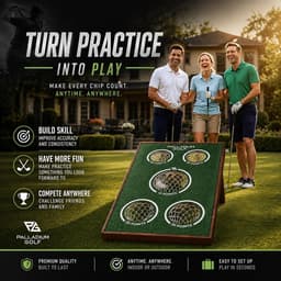 PG Palladium Golf Chipping Game Board Set 12 Balls Green PGC02 gallery image 5
