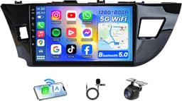 Jufodrca 10in Android 15 Car Stereo Toyota Corolla 2014-2016 CarPlay gallery image 1