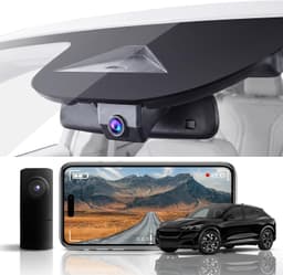 KBSYNT 4K Front 1080P Rear Dash Cam Ford Mustang Mach-E 2021-2026 gallery image 1
