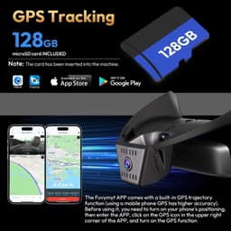 KBSYNT 4K Front 1080P Rear Dash Cam Ford Mustang Mach-E 2021-2026 gallery image 7