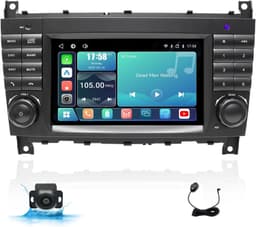 Uckazy 7in CarPlay Android Auto Radio Mercedes W203 W463 2004-2007 Linux gallery image 1