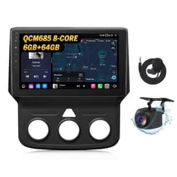 EONON DGRMX6S2 9in QLED Car Stereo Dodge Ram 2013-2018 6GB 64GB gallery image 1