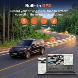 Other Car Video Black 4K+3x1080P 4 Channel Dash Cam 360° All Around View Dash Ca gallery image