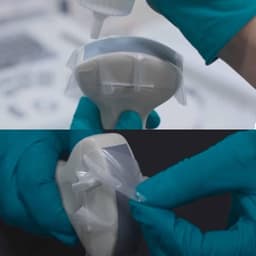 Adhesive Ultrasound Probe Covers Latex Free Clear Disposable 5×3 50 Pack gallery image