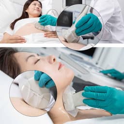 Adhesive Ultrasound Probe Covers Latex Free Clear Disposable 5×3 50 Pack gallery image