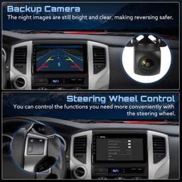 9″ Android Car Stereo Toyota Tacoma 2005–2015 Wireless CarPlay Cooling Fan gallery image
