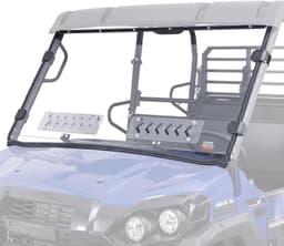 Vented Front Windshield for Kawasaki Mule Pro FXT DX DXT 2015-2025 Scratch Resis gallery image