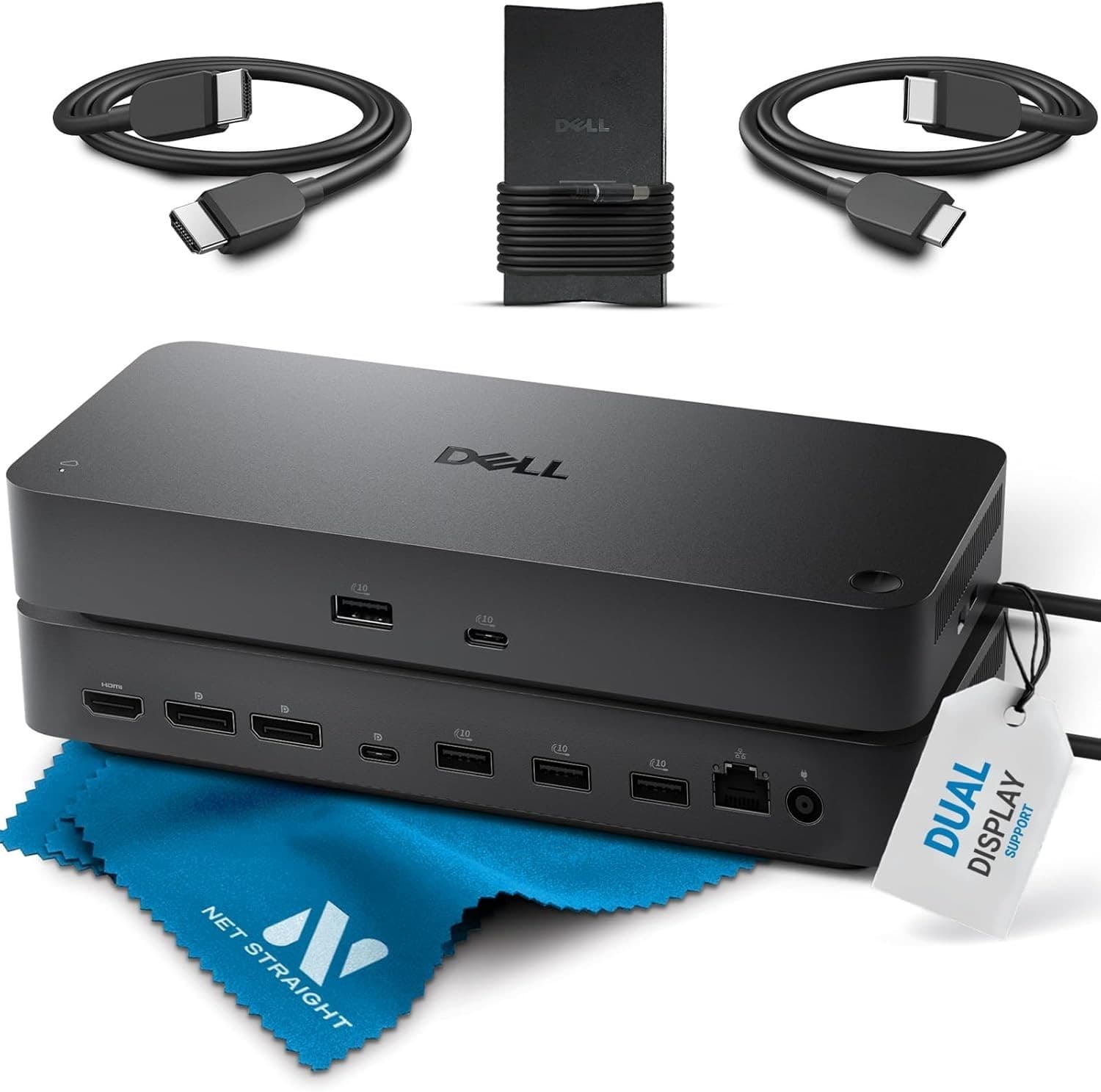 SD25 Pro Smart USB-C Dock 130W 2.5GbE Dual 4K HDMI 2.1 DP 1.4 10Gbps Hub