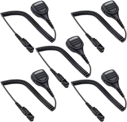 5 Pack Speaker Mic for Motorola R5 XPR3300 XPR3500e Noise Reduction Shoulder gallery image