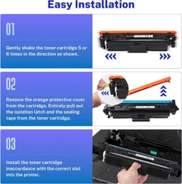 210A Toner Cartridges 4 Pack Color Compatible Replacement High Yield for Pro MFP gallery image
