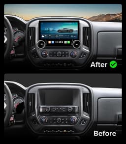 11.5in Android 13 Stereo for Chevy Silverado GMC CarPlay Android Auto gallery image