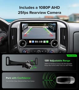 11.5in Android 13 Stereo for Chevy Silverado GMC CarPlay Android Auto gallery image