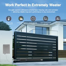 Opener Systems C01 L Smart Automatic Gate Opener Kit App Compatible Single Swing gallery image